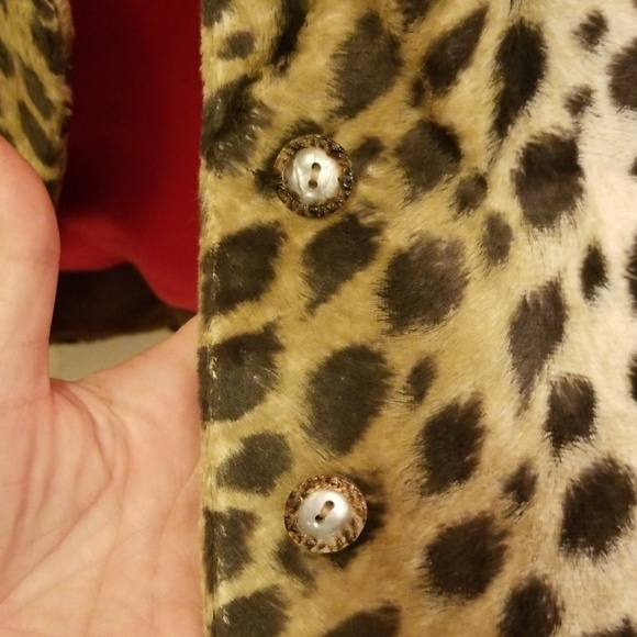 Gorgeous, vintage Peggy Jennings leopard jacket- silk lined! - Picture 5 of 5